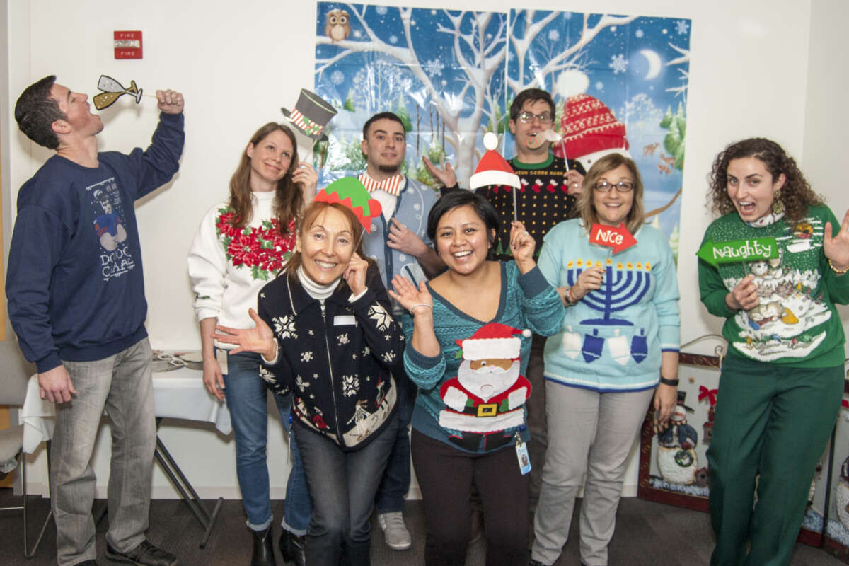 Ugly sweater team