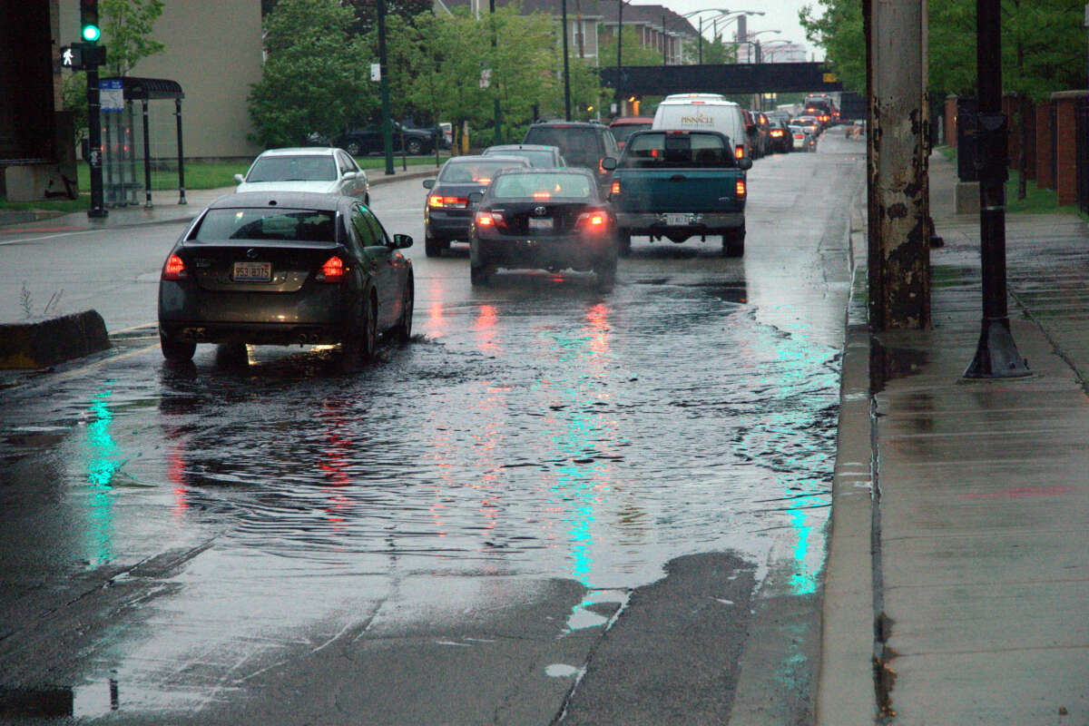 Bus flooding