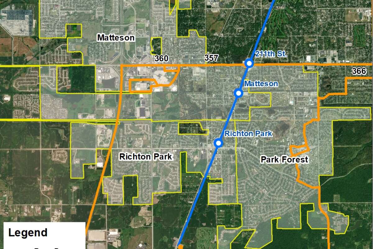 Park Forest Map