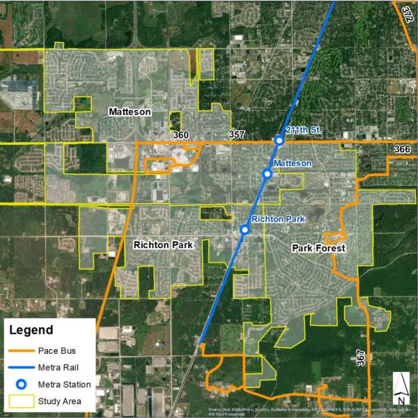 Park Forest Map