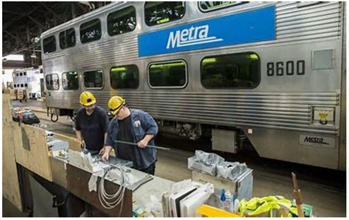 Metra train