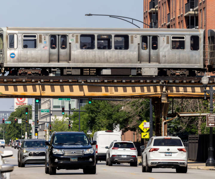 RTA Image Library - CTA Buses and Trains in Edgewater